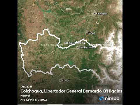 Time Lapse de Ciudad Santa Cruz, Libertador General Bernardo O'Higgins, Chile.Temporada Oct23/Abr24