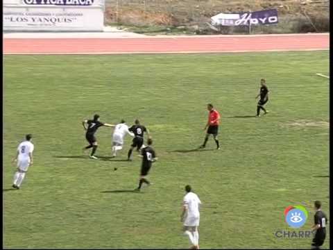 Gol de Víctor Rueda en el CD Ronda 9 CD Huércal 0