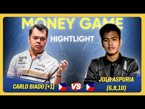 [Hightlight] CARLO BIADO (+1) - JOLO ASPURIA (6,8,10) | Money game| race16 #carlobiado #hightlight