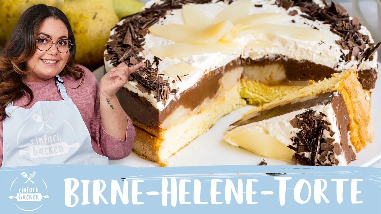 Birne-Helene-Torte - Einfache Rezepte