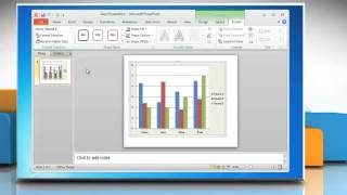 How to use Secondary Axes in Column (Vertical Bar) Graphs in PowerPoint 2010