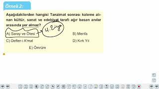 Eğitim Vadisi 10.Sınıf TDE 20.Föy Anı Türünün Genel Özellikleri 2 Konu Anlatım Videoları