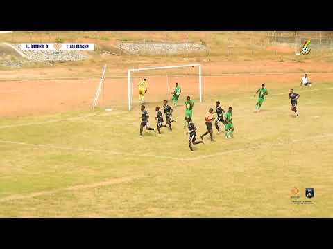 ELMINA SHARKS 0 : 1 SWEDRU ALL BLACKS - 2024/25 ACCESS BANK DIVISION ONE LEAGUE