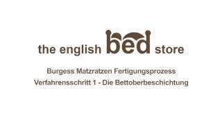 preview picture of video '► Expert Boxspringbett Guide: Abläufe - Die Bettoberbeschichtung, EnglishBedStore.com Deutschland'