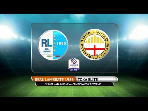 CAMPIONATO C7 OVER 40 - Real Lambrate 1985 vs Toka Elite