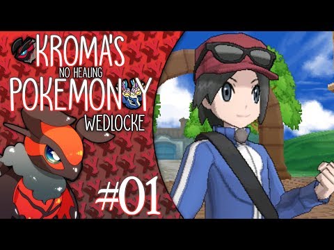 Pokémon Y "No Healing" Wedlocke, Part 01 - Soliantu Kalos!