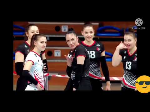 ПОЛНОЕ ВИДЕО Юлия Герасимова поднимает настроение - Горячие танцы украинок на волейболе Удивила всех