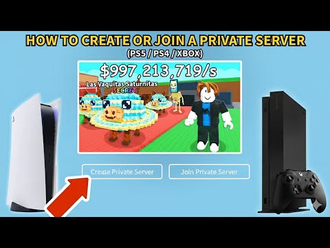 How to Create or Join a Private Server on Roblox (PS5/PS4/XBOX)