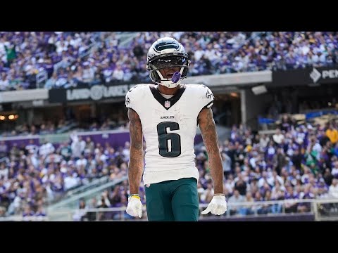 DeVonta Smith's best catches from career-high 183-yard game vs. Vikings | Week 7