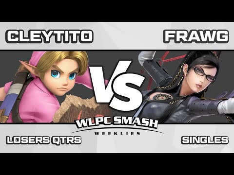 WLPC Smash Weeklies: Cleytito (Young Link) vs Frawg (Bayonetta) - Losers Qtrs