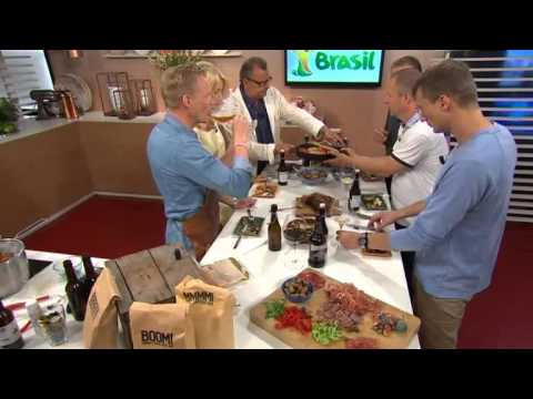 Hur du kombinerar mat och fotboll - Nyhetsmorgon (TV4)