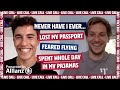 RAKITIC & MARC MÁRQUEZ play NEVER HAVE I EVER + FUN INTERVIEW (Live Call presented by Allianz)