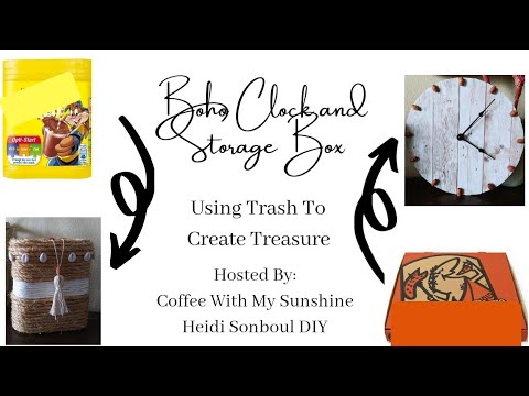 Create Your Own Boho Chic Clock Design Instantly