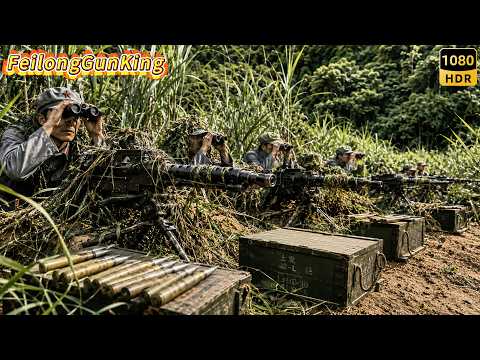 【高燃抗日電影】日軍大舉強攻陣地來勢洶洶，指揮官布下絕妙計策，戰局走向早已全盤掌控！❗⚔️#抗日 #槍戰 #動作 #抗日電影 #中國電視劇