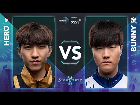 herO vs. Bunny // Gamers Without Borders 2023 – StarCraft II – Day 6