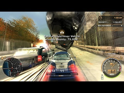 Need for Speed: Most Wanted Black Edition PS2 Gameplay HD (PCSX2)
