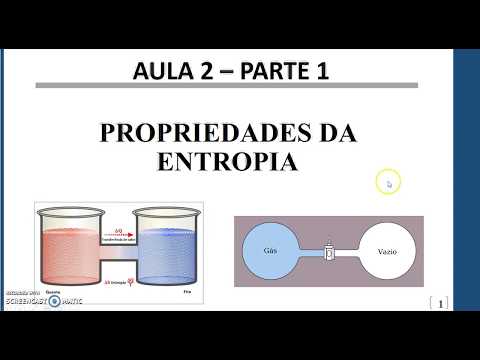 Aula 2 Propriedades da entropia Parte 1
