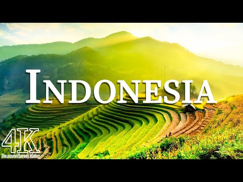 인도네시아의 아름다운 정경들과 음악