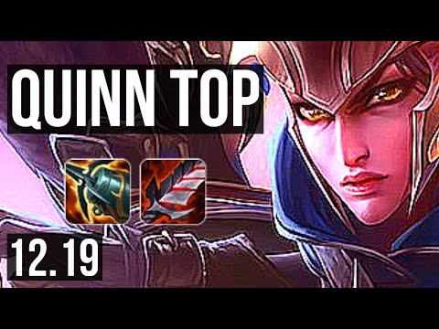 QUINN vs SETT (TOP) | 5/0/3, 2.3M mastery, 900+ games, Rank 10 Quinn | EUW Master | 12.19