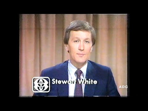 ATV adverts announcer Stewart White in-vision 15th March 1981 1 of 5
