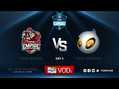 ESL One Cologne Qualifications - Team Empire vs. Team Dignitas - de_train