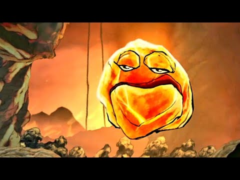 Child of Light - Giant Magma Boulder Optional Boss Fight