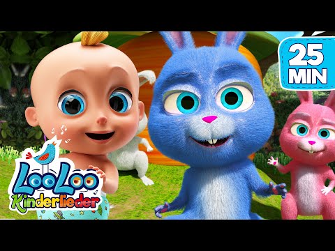 Häschen in der Grube | Kinderlieder zum Mitsingen | LooLoo Kinderlieder