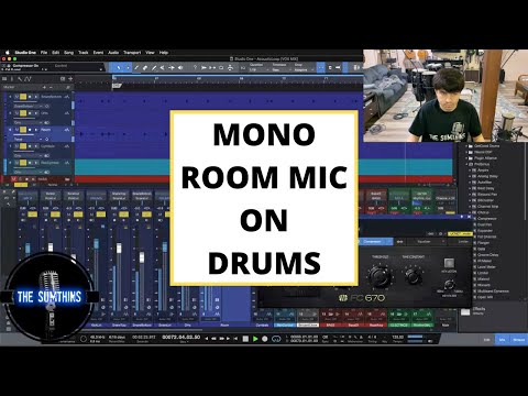 3 Benefits To Recording A Mono Room Mic On Drums (Drum Mixing Tips)