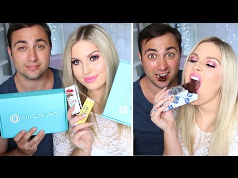 Chocolate Unboxing With My Boyfriend! ♡ Taste Test & Giveaway Video