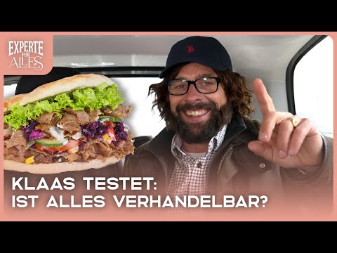 Klaas brazenly negotiates down the price of kebabs | Expert for everything