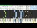 Lana Del Rey - Ride [Piano Tutorial] Synthesia ...