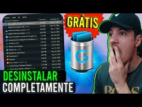 O melhor DESINSTALADOR de PROGRAMAS para o Windows - Fácil e Rápido