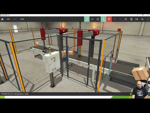 ERT405 Safety PLC Simulation Overview