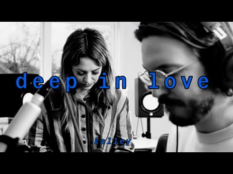 deep in love | acoustic version - kalley (lyric video)