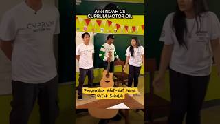Download lagu #ariel bareng #cuprumoil bagi alat musik disekolah wah mantap sukses selalu ya #boriel mp3
