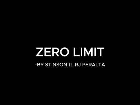 zero limit by STINSON ft  RJ PERALTA #lyricsvideo #opm