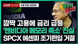 [빈난새의 개장전요것만-6월5일] '연내 금리인상' 반영 | 반도체 조정에 대한 해석 | S&P, 초대형 I…