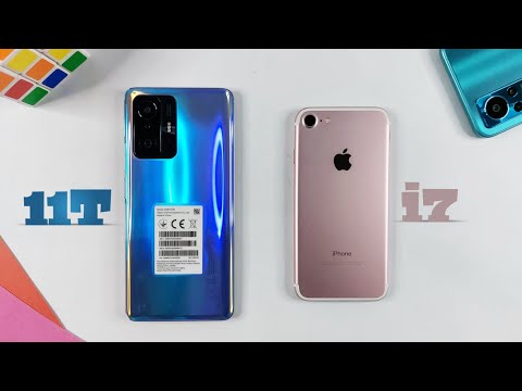 iphone 7 Vs Xiaomi 11T 5G Speed Test Comparison