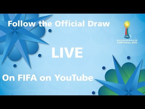 REPLAY: FIFA Beach Soccer World Cup Portugal 2015 - Official Draw