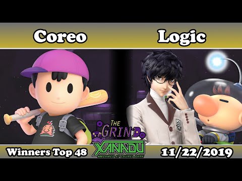 The Grind 102 Coreo (Ness) vs Logic (Olimar, Logic) Winners Top 48