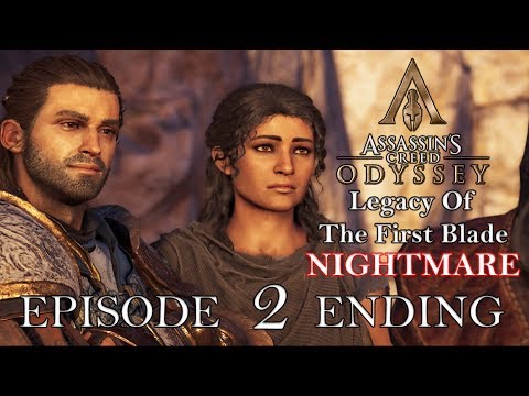 AC Odyssey Legacy Of The First Blade – EPISODE 2 ENDING – Stealth Nightmare Walkthrough