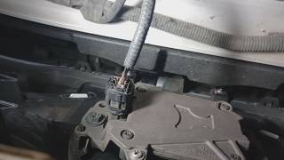 How to disconnect Millimeter Wave Radar Sensor Connector on the Front Bumper 2019 Toyota Camry