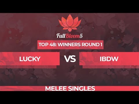 Lucky vs iBDW - Melee Singles Top 48: Winners Round 1 - Full Bloom 5