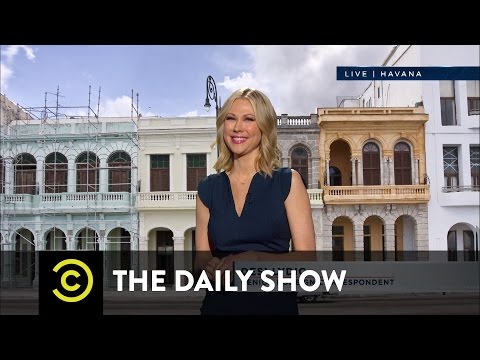 The Daily Show - キューバのアメリカナイズ (The Daily Show - The Americanization of Cuba)