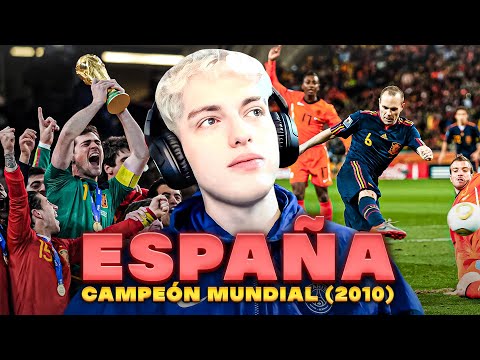 DAVOO XENEIZE REACCIONA A ESPAÑA CAMPEON DEL MUNDO (MUNDIAL 2010) - MEMORIAS DEL FUTBOL