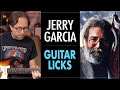 Jerry Garcia guitar licks - Easy Garcia style licks that are connected to chord shapes. VG30 Lesson