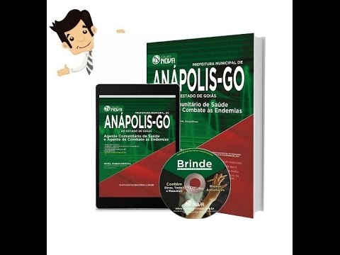 Apostila Concurso Anápolis 2016 - Agente de Saúde / Combate Endemias