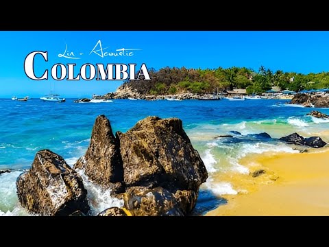 Colombia 4K - Scenic Relaxation Film With Acoustic Music For Relaxing