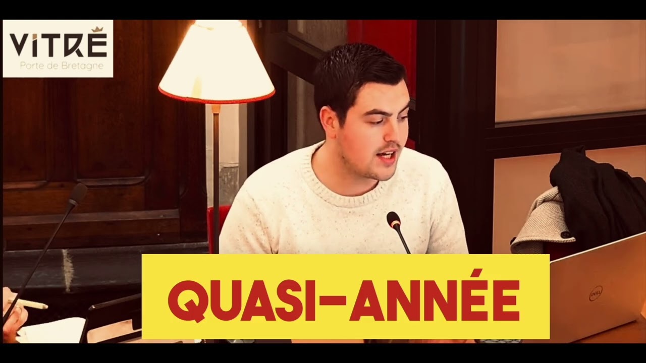 « Nous avons perdu du temps et de l’argent ». Erwann Rougier conseil municipal Vitré. 18/03/2024
