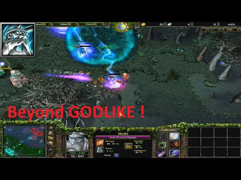 DotA 6.83c - Zeus, Lord of Olympus Beyond GODLIKE !